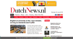 Desktop Screenshot of dutchnews.nl